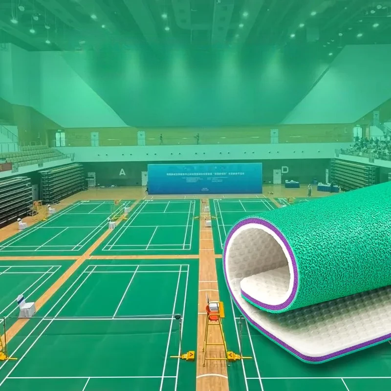 Outdoor Sports Hall - أرضية بلاستيكية خاصة للبادمنتون للاستخدام الداخلي