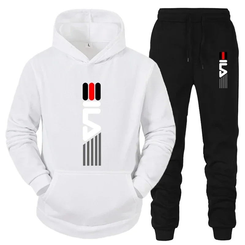 Outdoor Sports Outfit - بدلة رياضية رجالية مكونة من قطعتين: