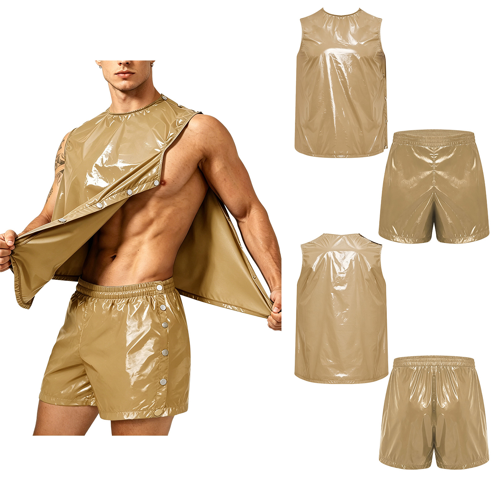 Outdoor Sports Outfit - طقم رياضي للرجال مقاوم للماء ومضاد