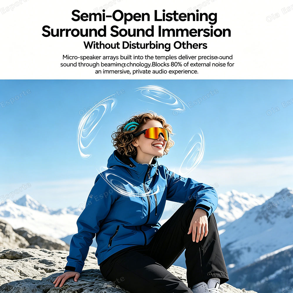 نظارات ذكية للدراجات مع ميزة ا - مراجعة Outdoor Sport Gear وسعره