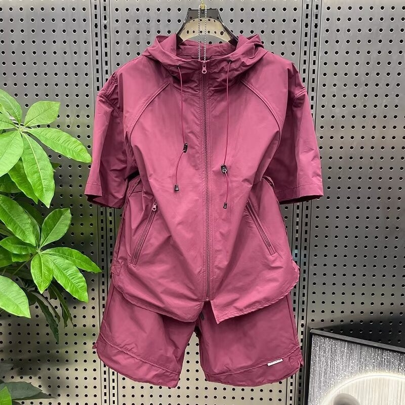 طقم صيفي رجالي خفيف للاستخدام  - مراجعة Outdoor Sports Outfit وسعره