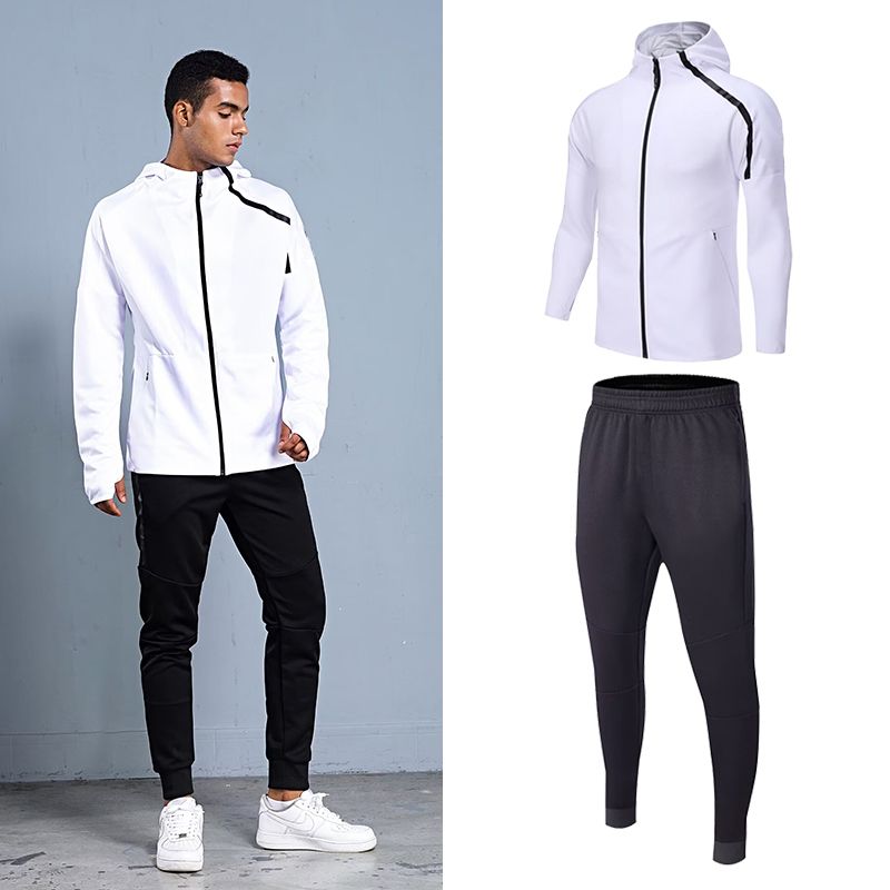 بدلة رياضية رجالية بغطاء للرأس - مراجعة Outdoor Sports Outfit وسعره