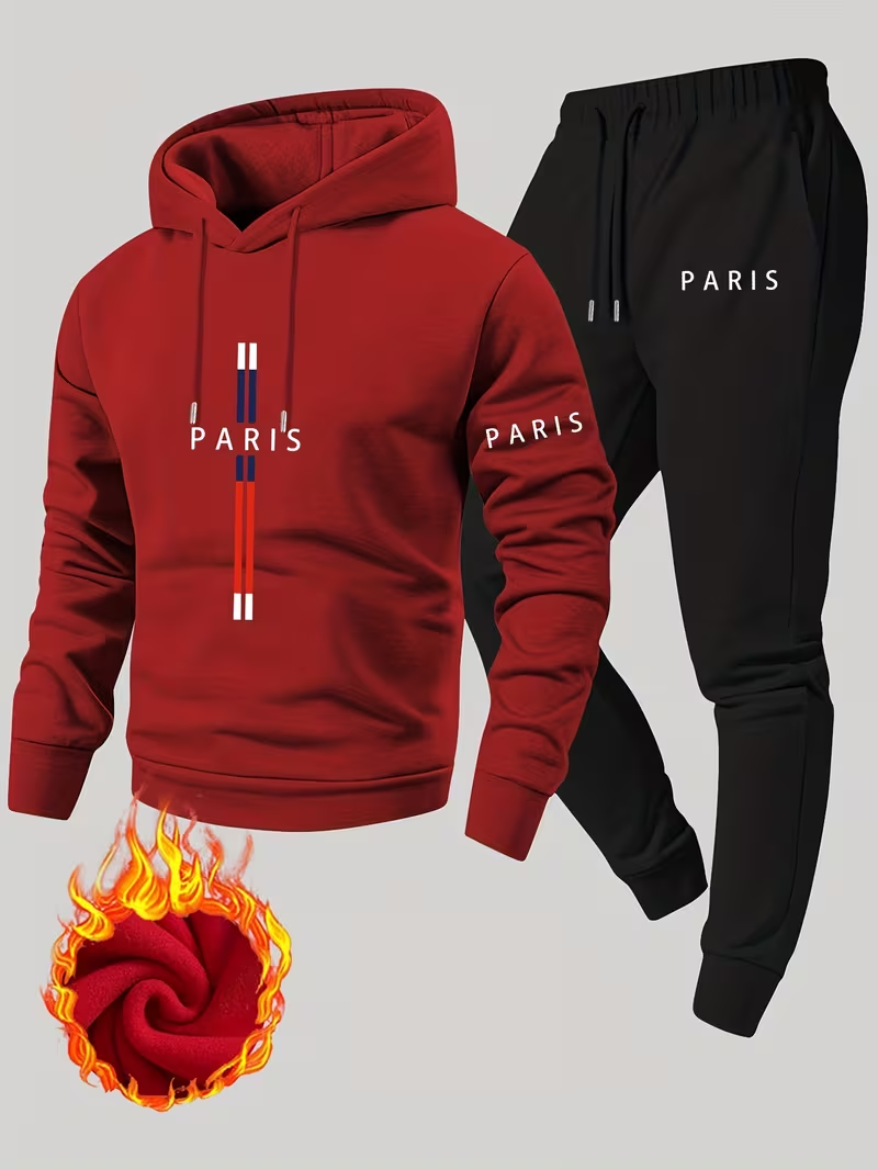 طقم رجالي كاجوال حضري من قطعتي - مراجعة Outdoor Sports Outfit وسعره