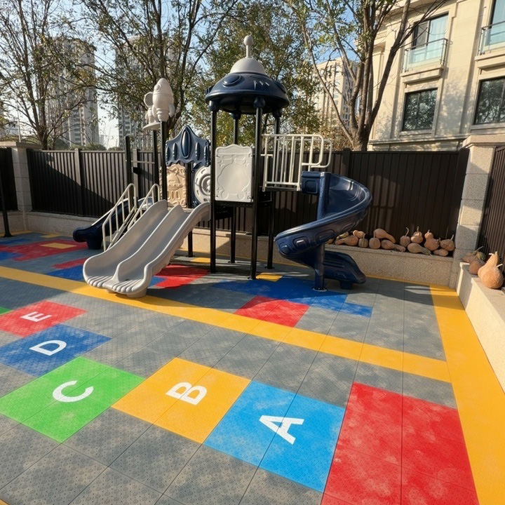 بلاط ملاعب كرة السلة المتشابك  - مراجعة Outdoor Sport Court Tiles وسعره