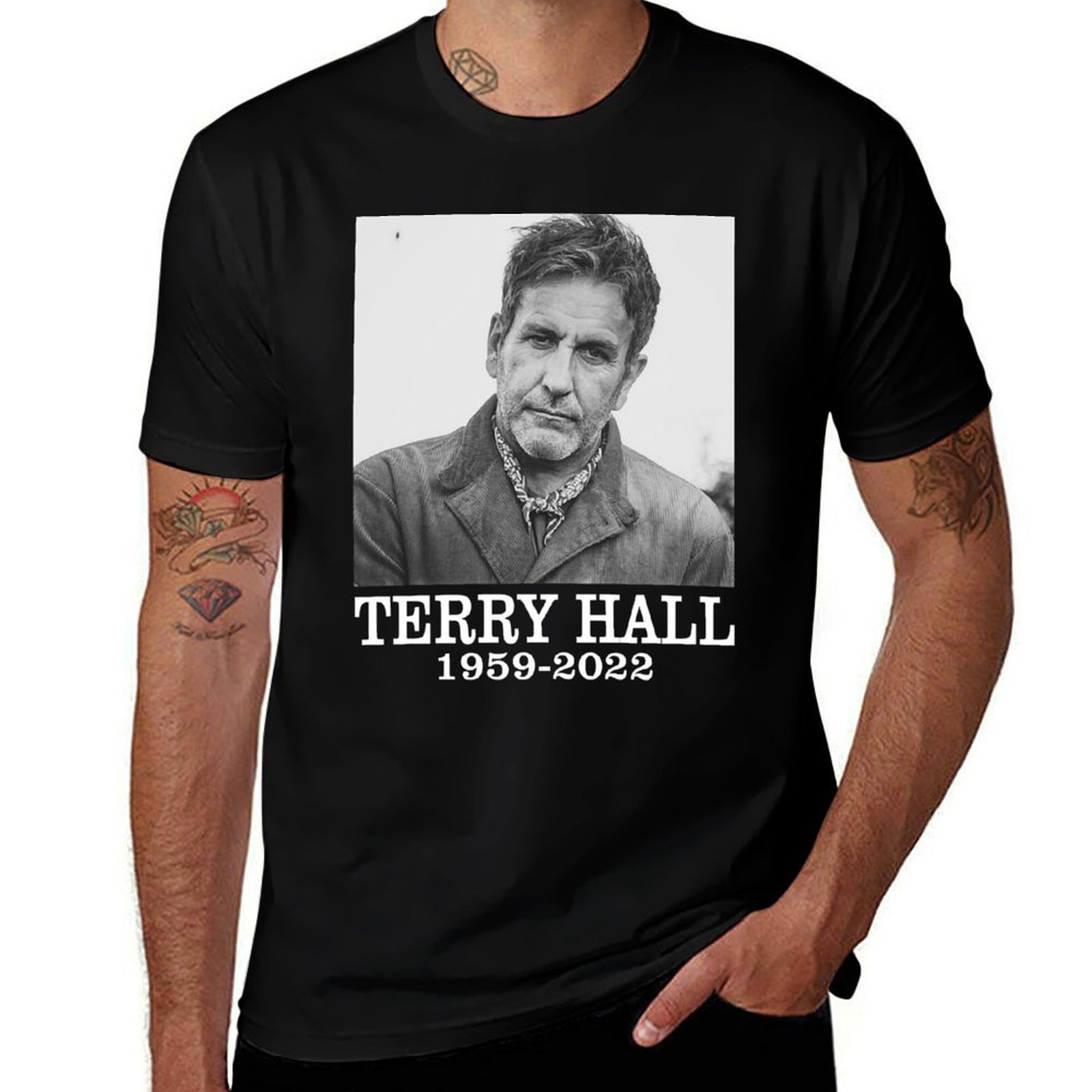 تي شيرت RIP TERRY HALL 1959-20 - مراجعة Outdoor Sports Hall وسعره